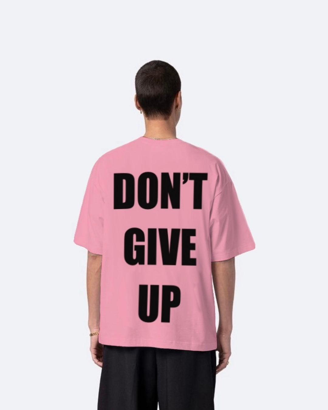 Tom Pink Urban Oversized T-Shirt for Men