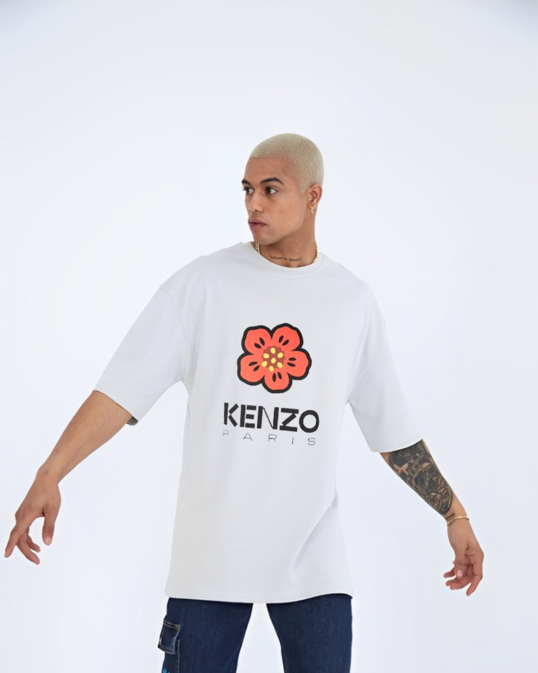 Kenzo Paris Cotton T-shirt - White(*)