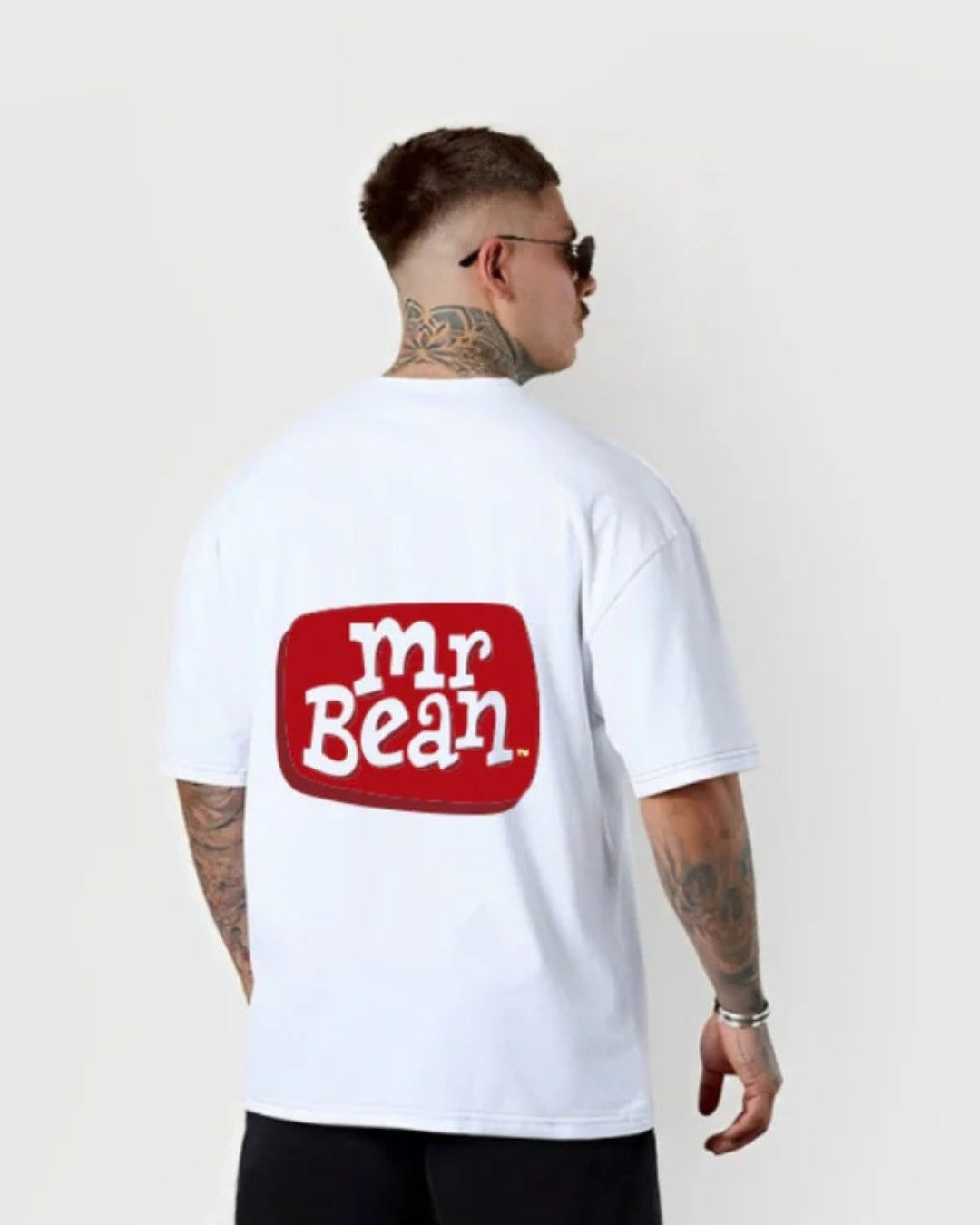 Mr Bean Men Ultrasoft Tee - White