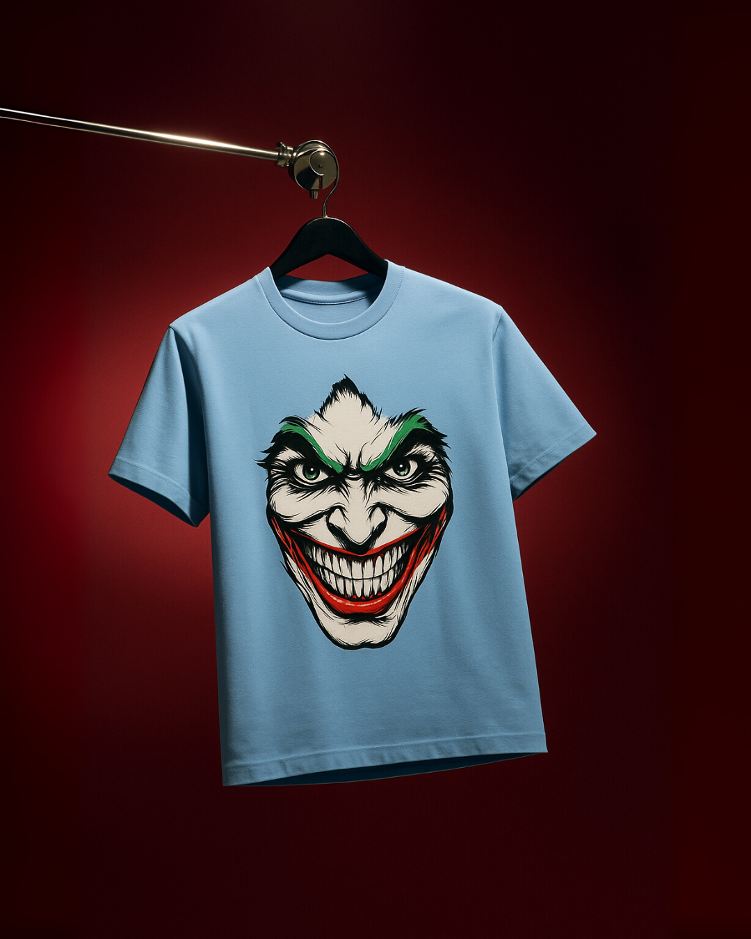 HERMESS HORSE (RED), JOKER (BLUE) TEE COMBO OF 2 (*)