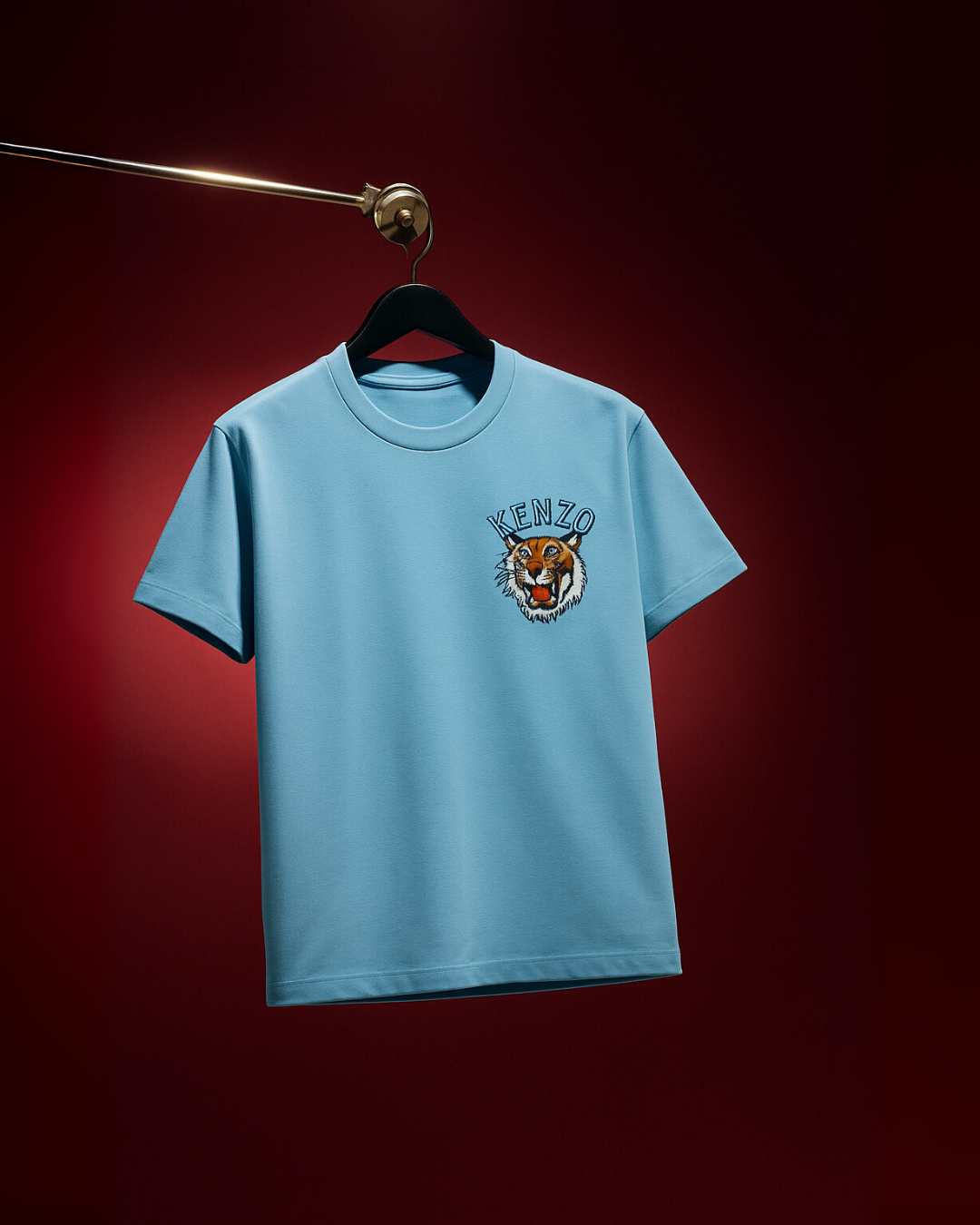 STAY CRAZY (PINK), KENZO TIGER (BLUE) TEE COMBO OF 2(*)