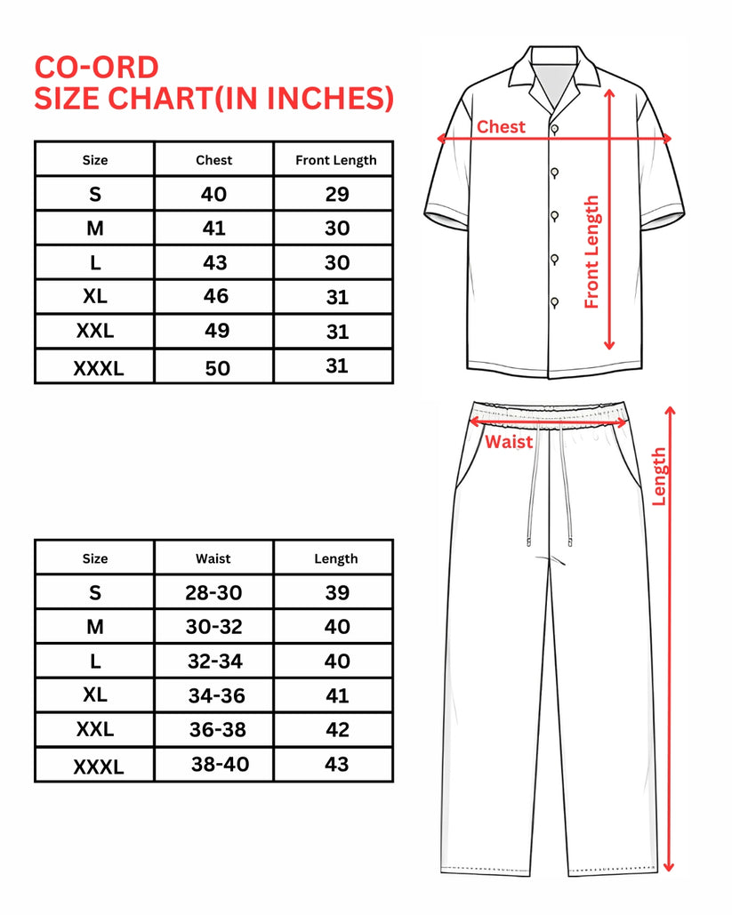 Valentine Special Half Sleeve Oversized Knitted Shirt Cord Set - Black and Black(*)