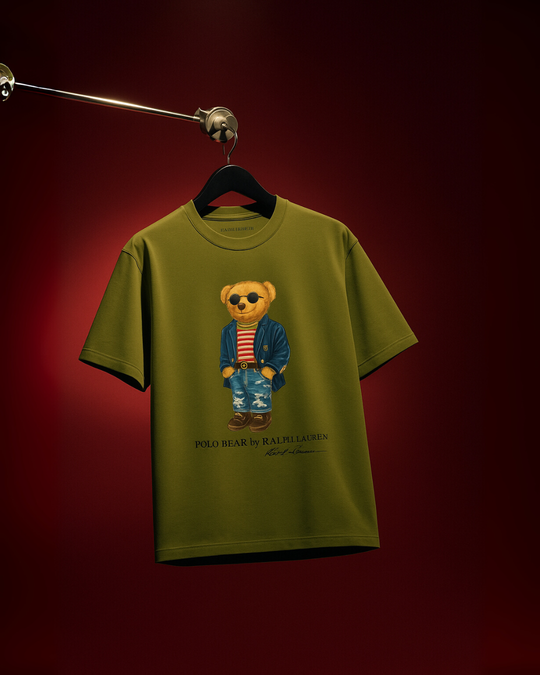 POLO BEAR (OLIVE), KENZO TIGER (BLUE) TEE COMBO OF 2(*)