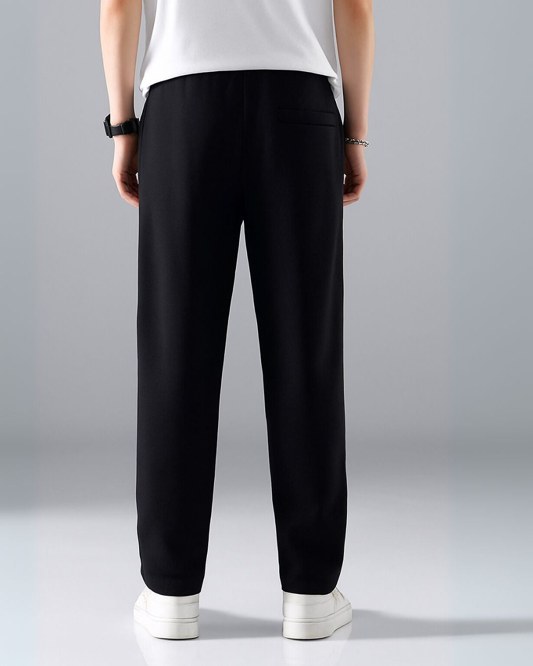MEN'S HOLY EDGE BLACK COTTON PANTS