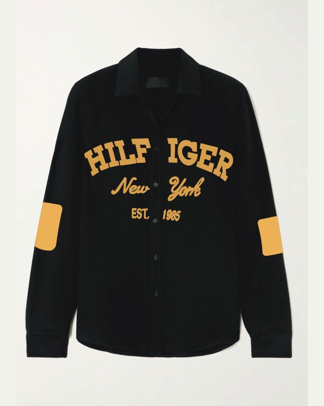 NEW YORK 1985 full sleeve black shirt