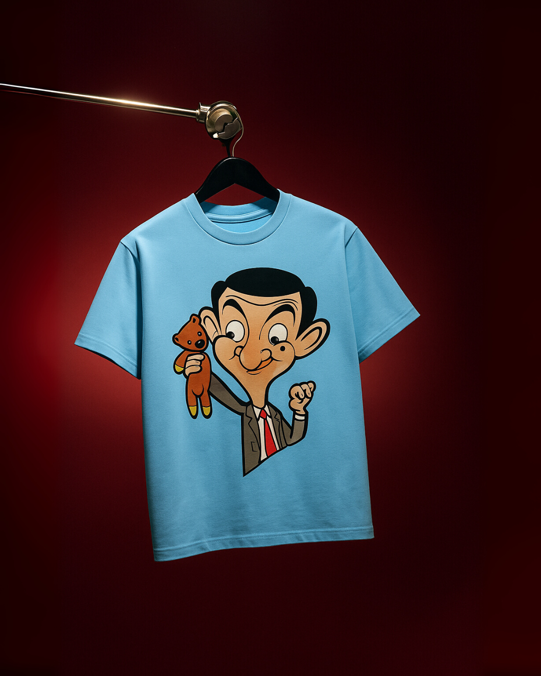 MR, BEAN (BLUE),POLO BEAR (RED) TEE COMBO OF 2 (*)