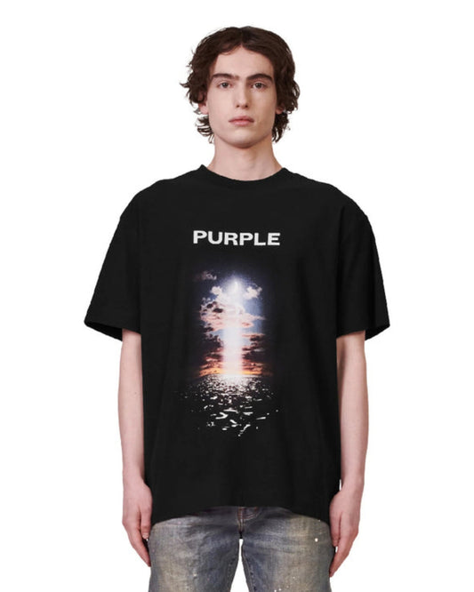 Shubman Gill Purple Unisex Exclusive Oversized Tee - Black