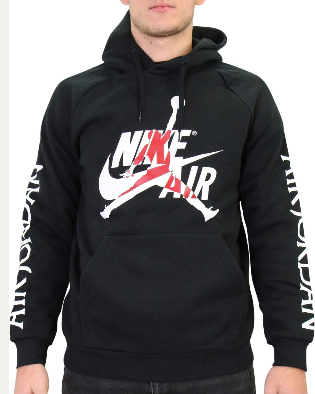 Unisex Black Oversized Hoodie - Nik Air