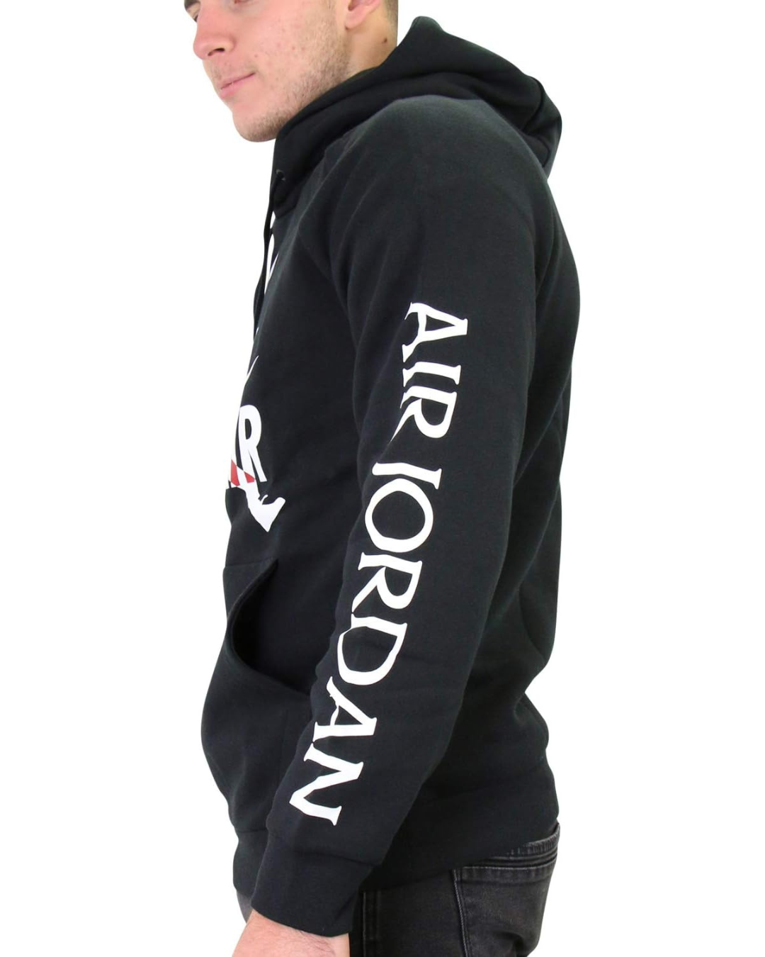 Unisex Black Oversized Hoodie - Nik Air