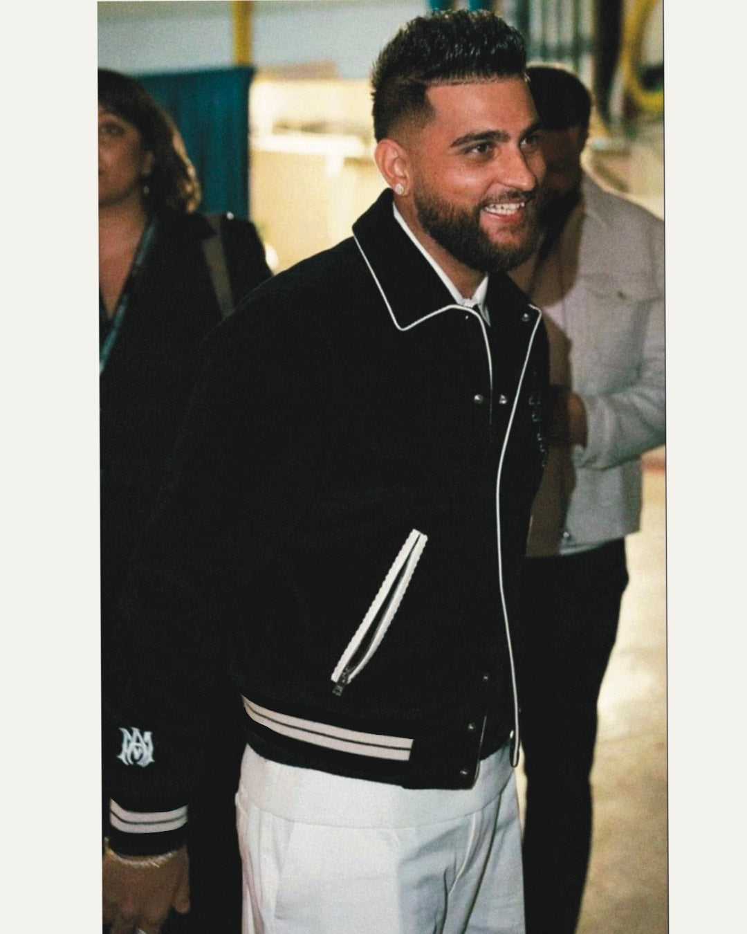 Aujla's Black Jacket