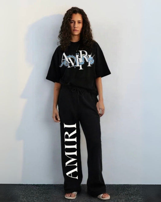WOMEN'S  AMIRI DRAGON CORDS (BLACK AND BLACK)